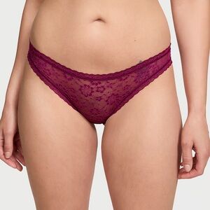 Victoria’s Secret Plum rogue Lace bikini Panties